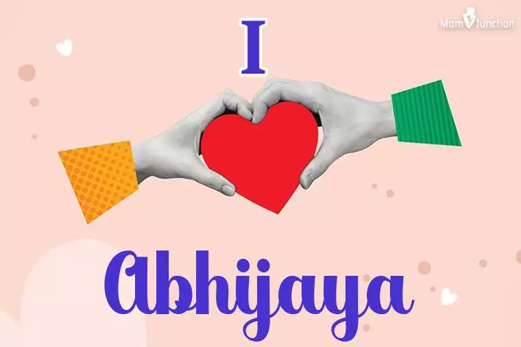 I Love Abhijaya Wallpaper