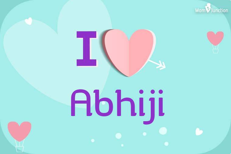 I Love Abhiji Wallpaper