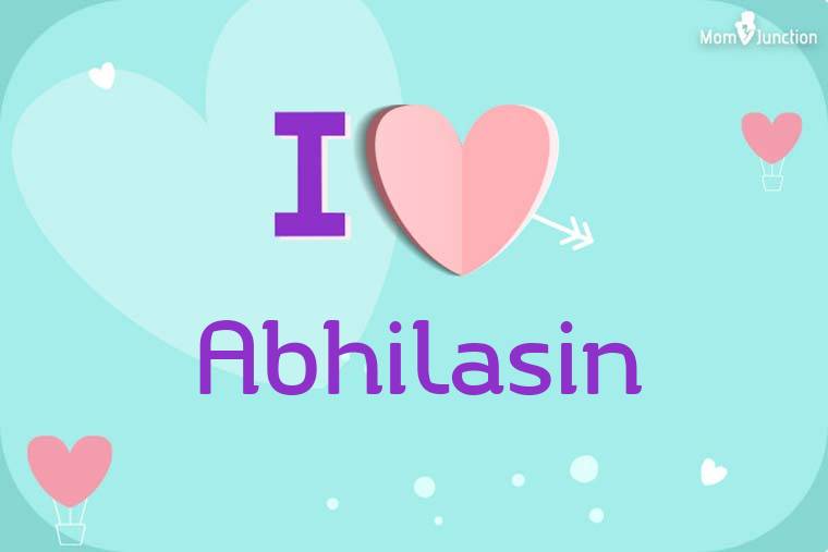 I Love Abhilasin Wallpaper