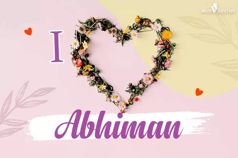 I Love Abhiman Wallpaper