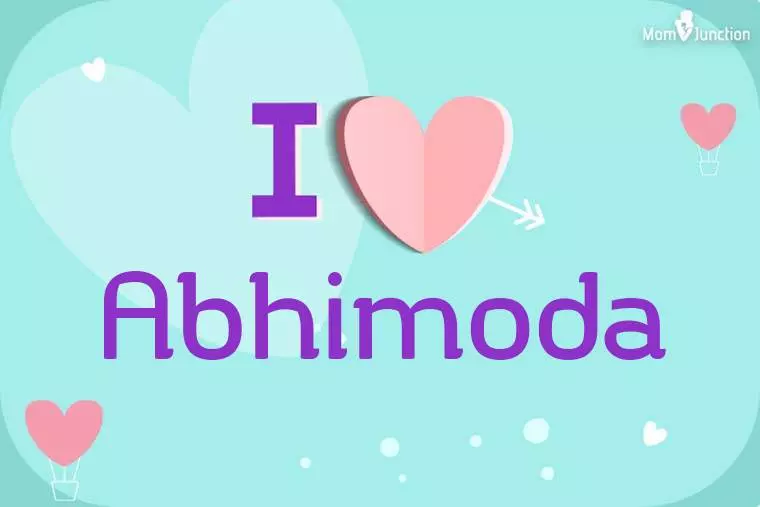 I Love Abhimoda Wallpaper