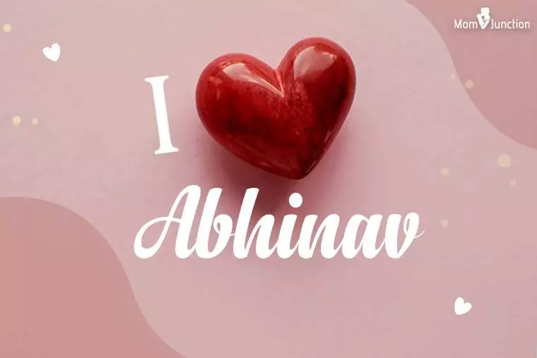 I Love Abhinav Wallpaper