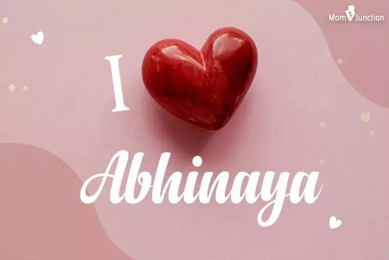 I Love Abhinaya Wallpaper