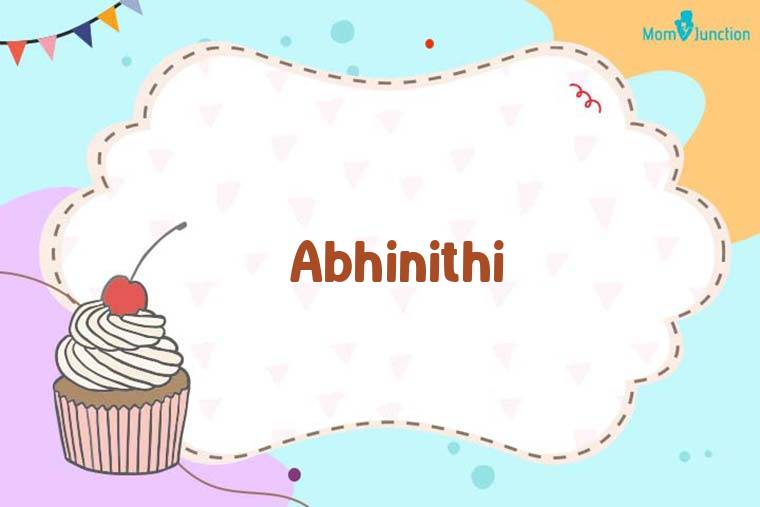 Abhinithi Birthday Wallpaper