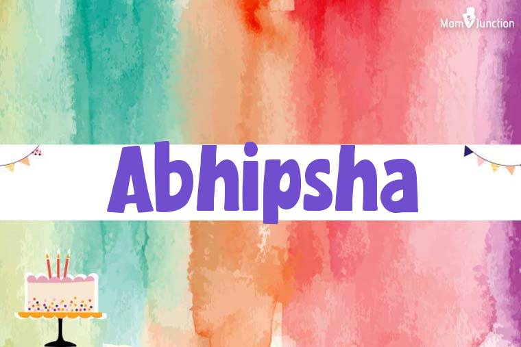 Abhipsha Birthday Wallpaper
