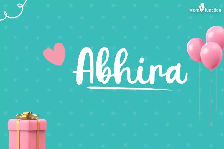 Abhira Birthday Wallpaper