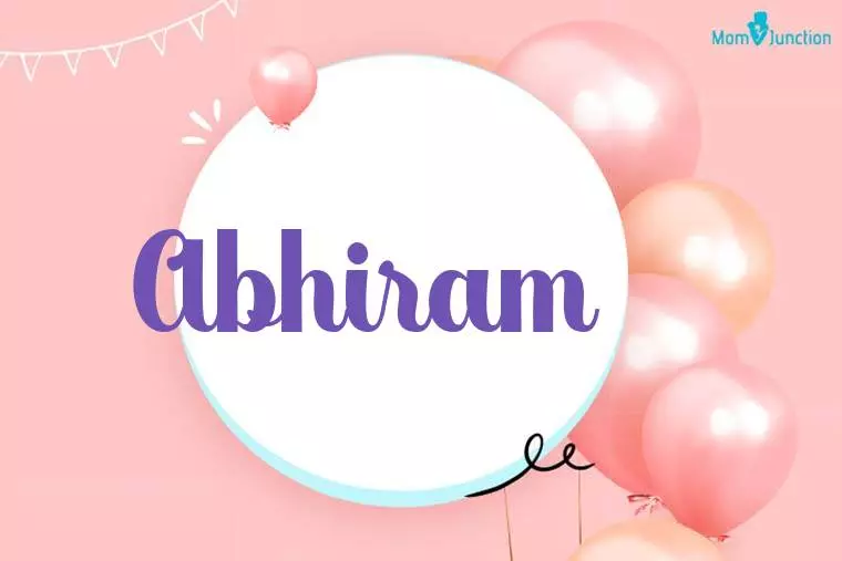 Abhiram Birthday Wallpaper