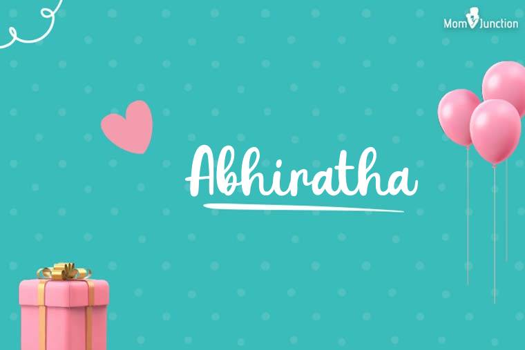 Abhiratha Birthday Wallpaper