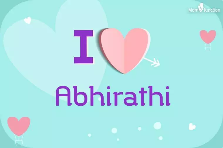 I Love Abhirathi Wallpaper