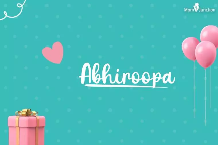 Abhiroopa Birthday Wallpaper