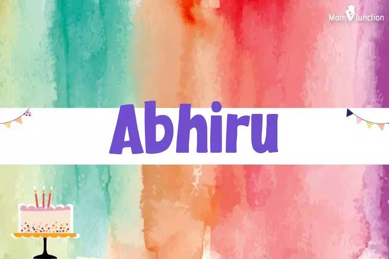 Abhiru Birthday Wallpaper