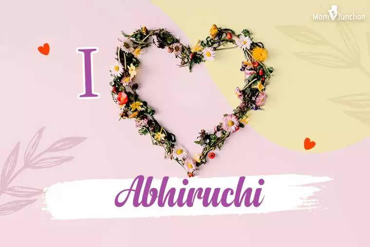 I Love Abhiruchi Wallpaper