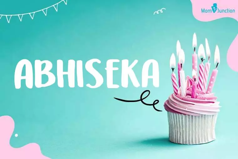 Abhiseka Birthday Wallpaper