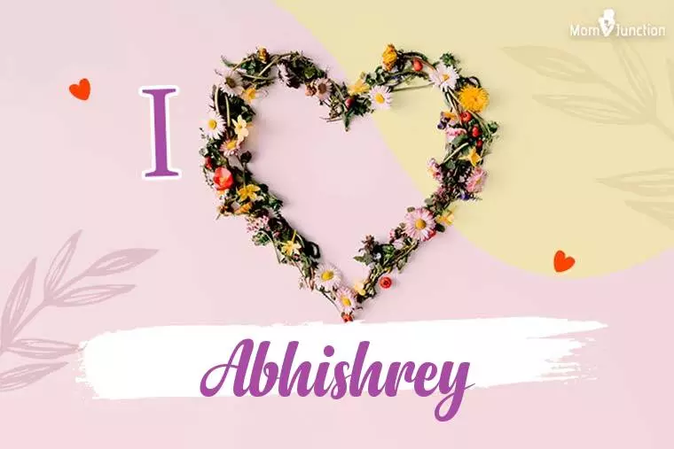 I Love Abhishrey Wallpaper