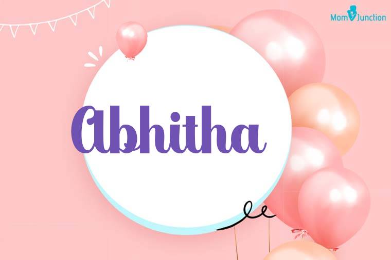 Abhitha Birthday Wallpaper