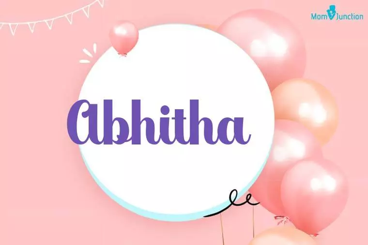 Abhitha Birthday Wallpaper