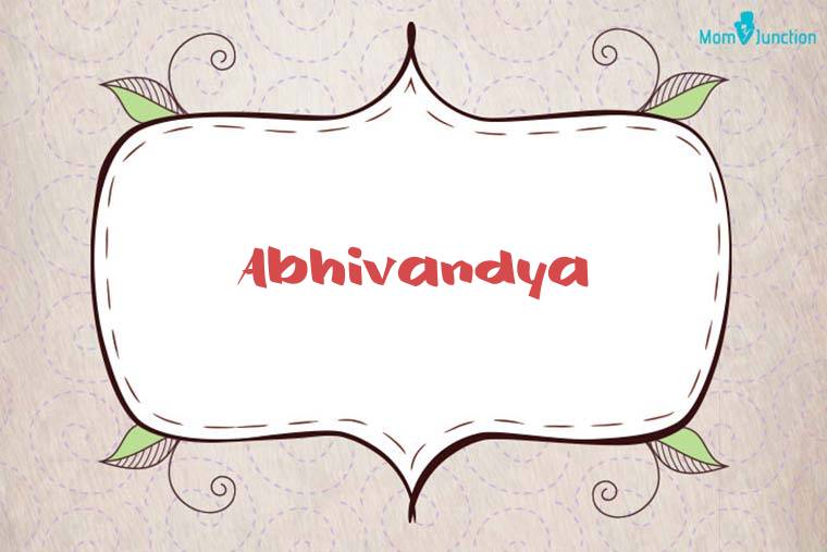 Abhivandya Stylish Wallpaper