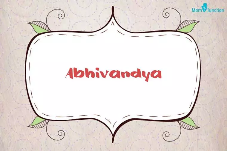 Abhivandya Stylish Wallpaper