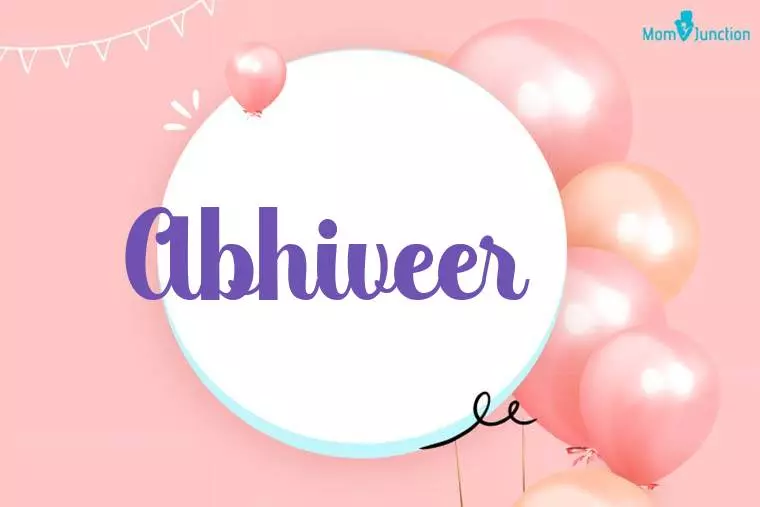 Abhiveer Birthday Wallpaper