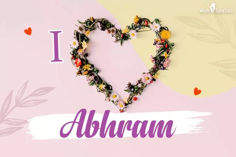 I Love Abhram Wallpaper