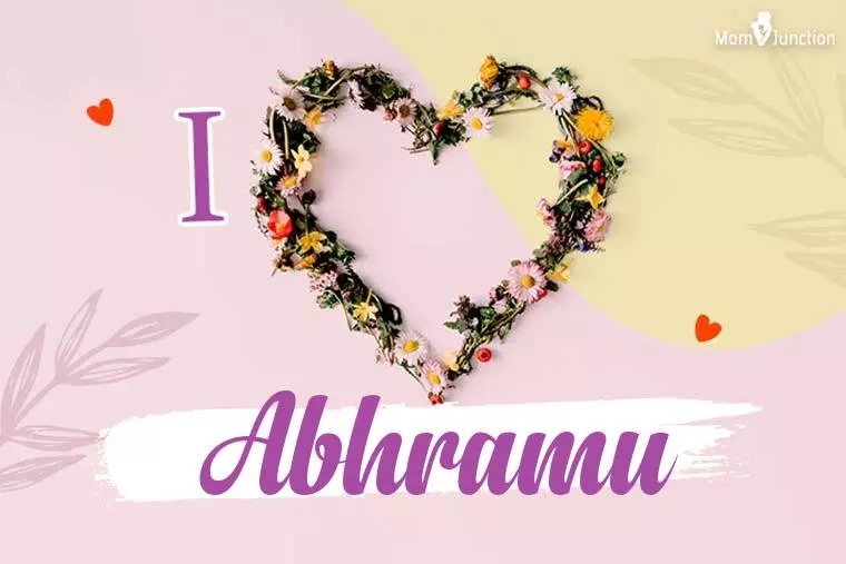 I Love Abhramu Wallpaper