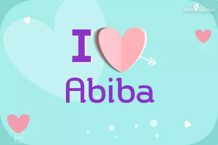 I Love Abiba Wallpaper