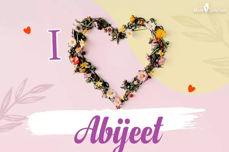 I Love Abijeet Wallpaper