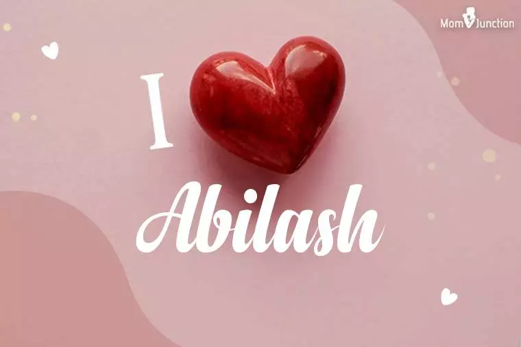 I Love Abilash Wallpaper