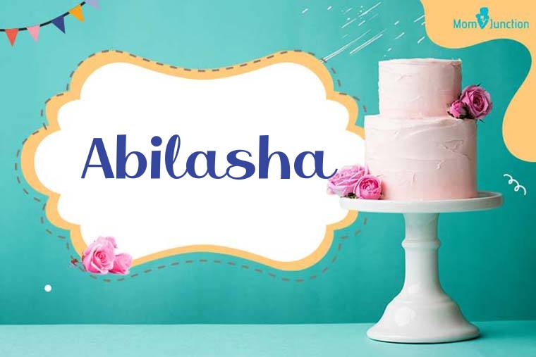 Abilasha Birthday Wallpaper