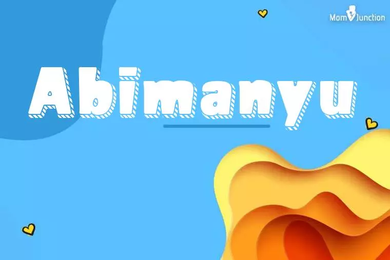 Abimanyu 3D Wallpaper