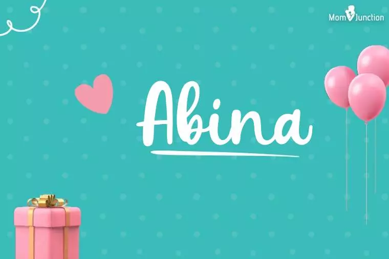 Abina Birthday Wallpaper