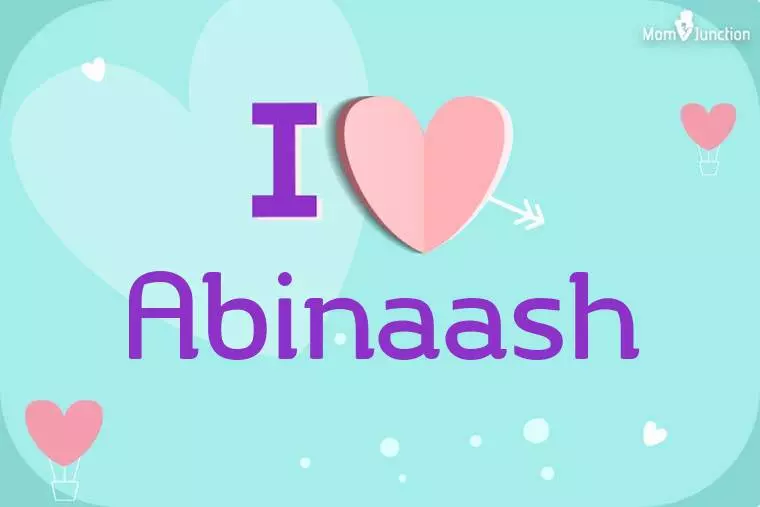 I Love Abinaash Wallpaper