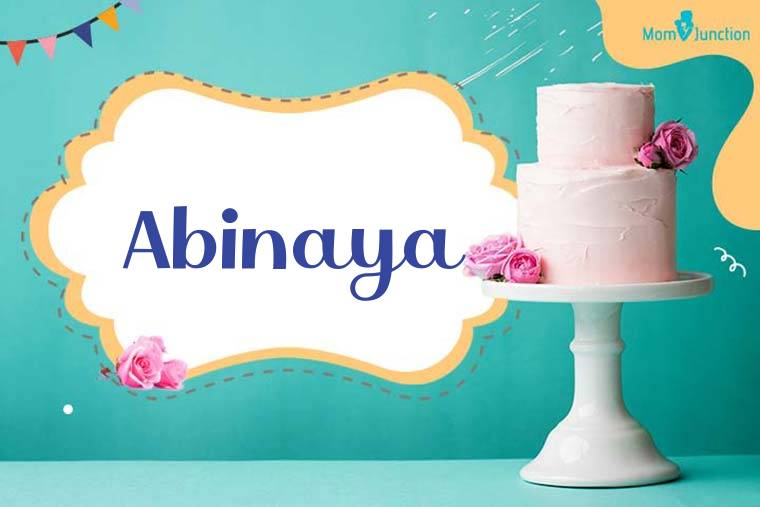 Abinaya Birthday Wallpaper