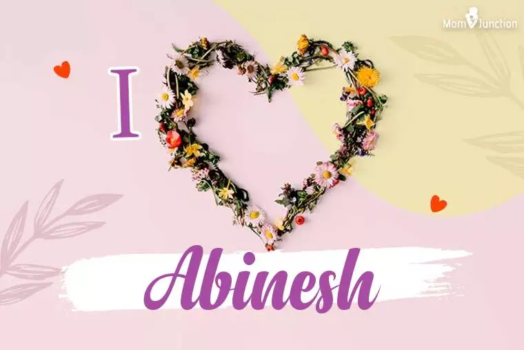 I Love Abinesh Wallpaper