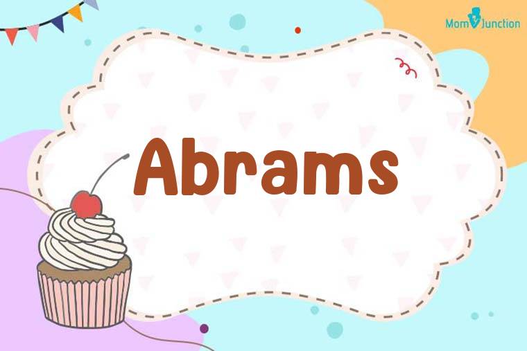 Abrams Birthday Wallpaper