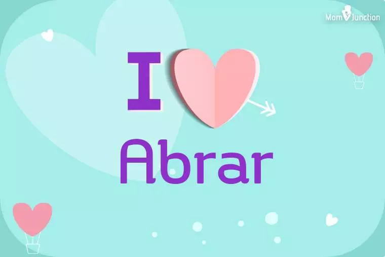 I Love Abrar Wallpaper