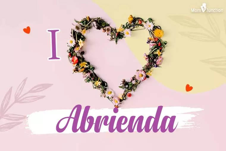 I Love Abrienda Wallpaper