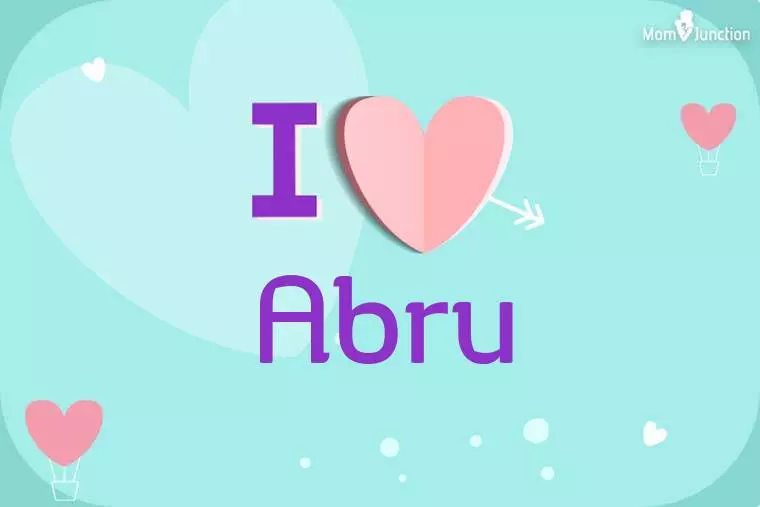 I Love Abru Wallpaper