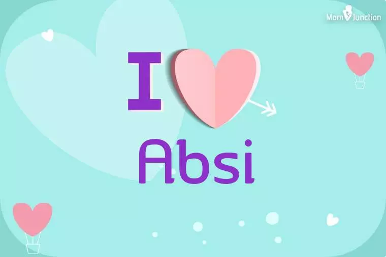 I Love Absi Wallpaper