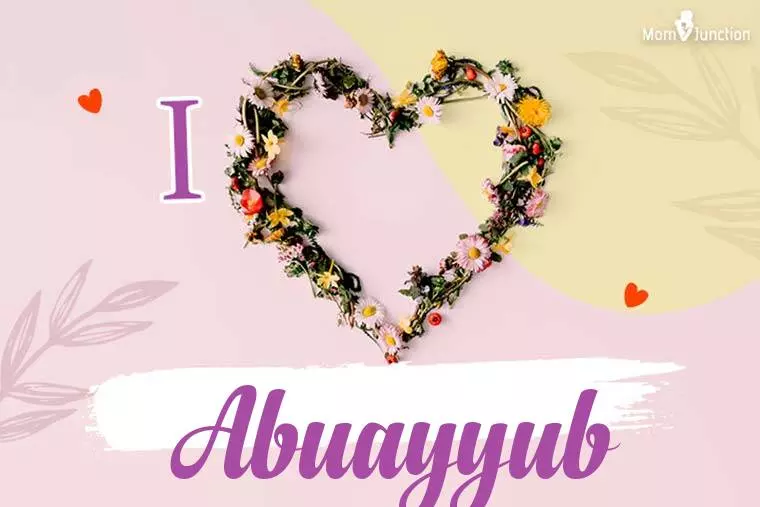 I Love Abuayyub Wallpaper