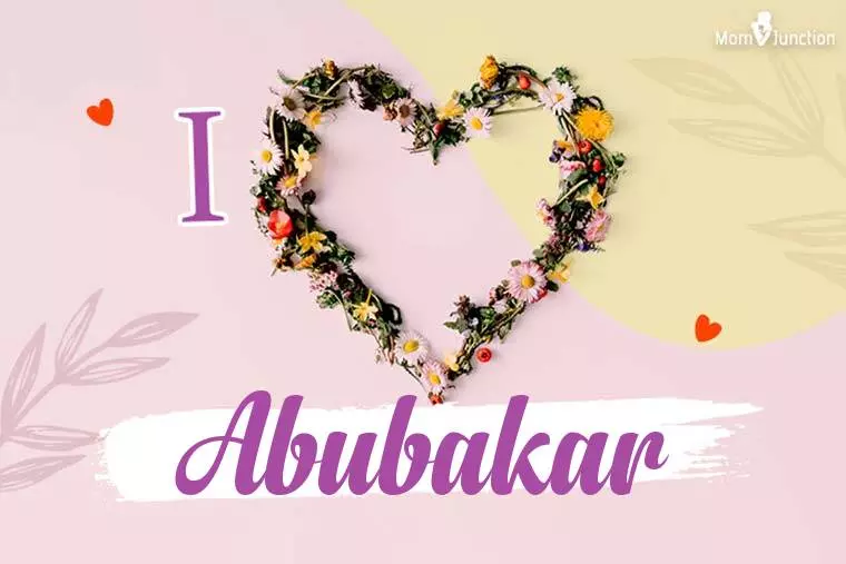 I Love Abubakar Wallpaper