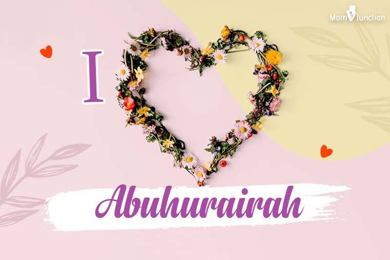 I Love Abuhurairah Wallpaper