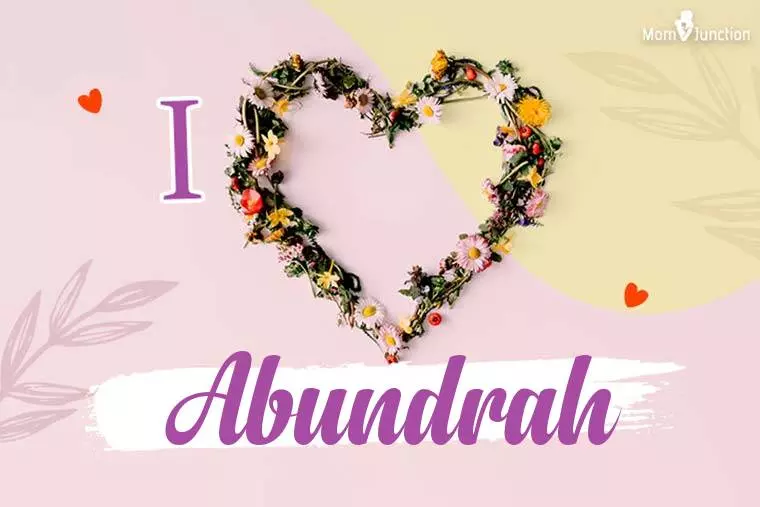 I Love Abundrah Wallpaper