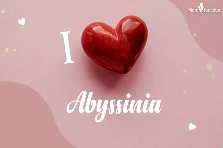 I Love Abyssinia Wallpaper