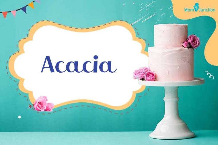 Acacia Birthday Wallpaper