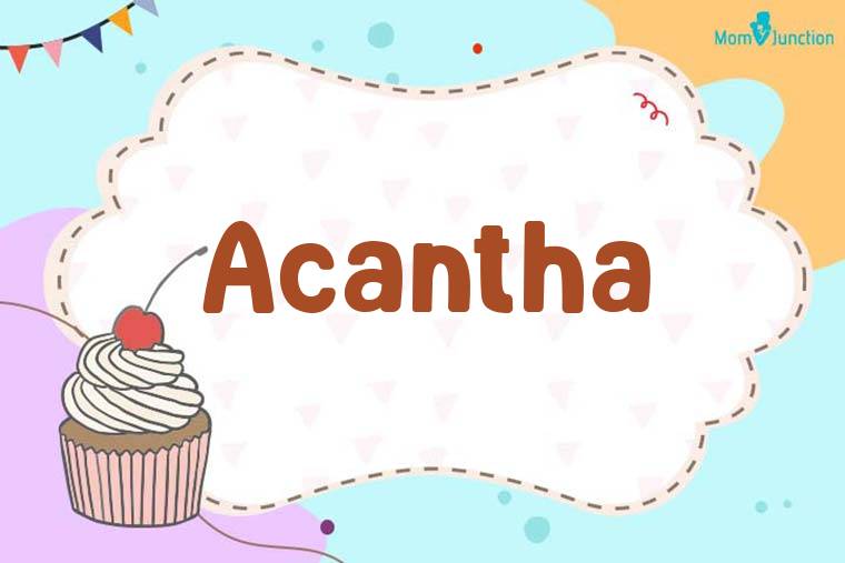 Acantha Birthday Wallpaper