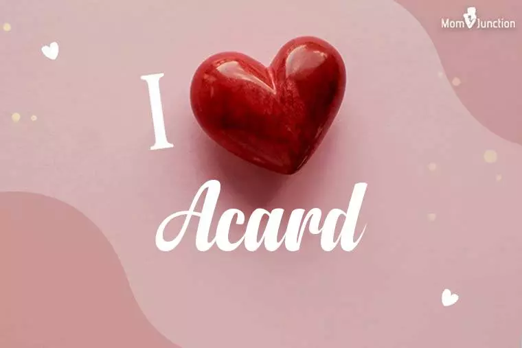 I Love Acard Wallpaper