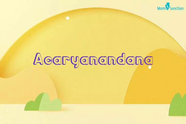 Acaryanandana 3D Wallpaper