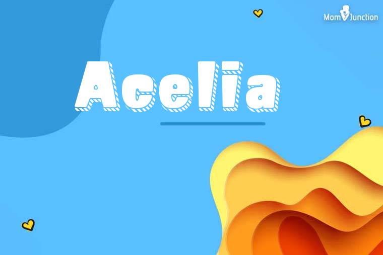 Acelia 3D Wallpaper