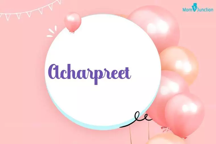 Acharpreet Birthday Wallpaper